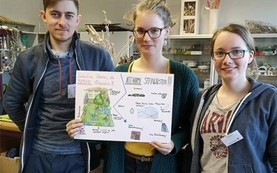 Hohe Beteiligung beim Plakatwettbewerb gegen Steinwüsten
